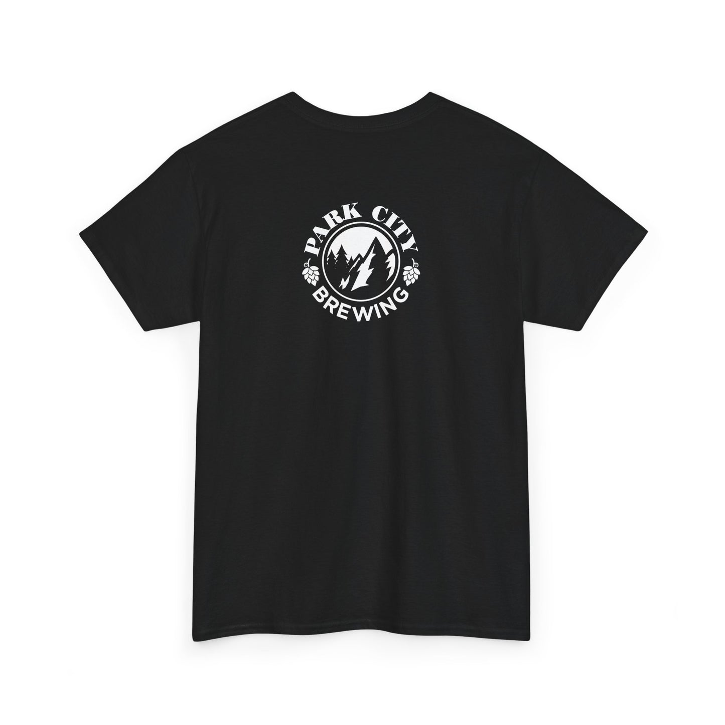 SHRED POW. DRINK BEER. Park City Brewing Cotton Tee